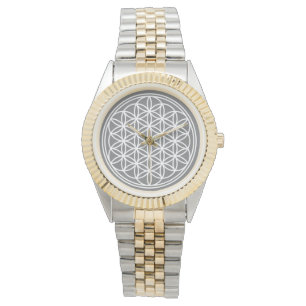 Montre FLEURS DE VIE - Symbole de géométrie sacrée plan 2