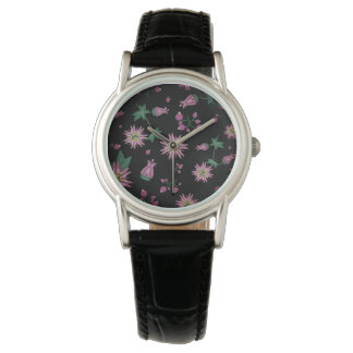 Montre Fleurs et baies Fog