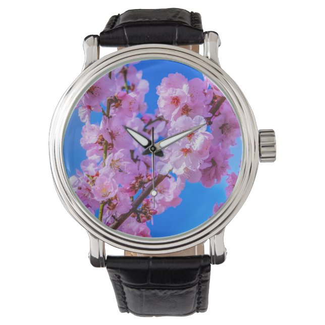 Montre Fleurs japonaises de cerises 13 (devant)