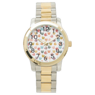 Montre Fleurs mixtes Boho