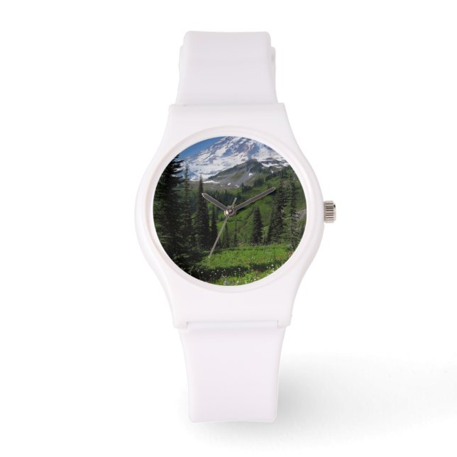 Montre Fleurs sauvages au Mont Rainier (Recto)