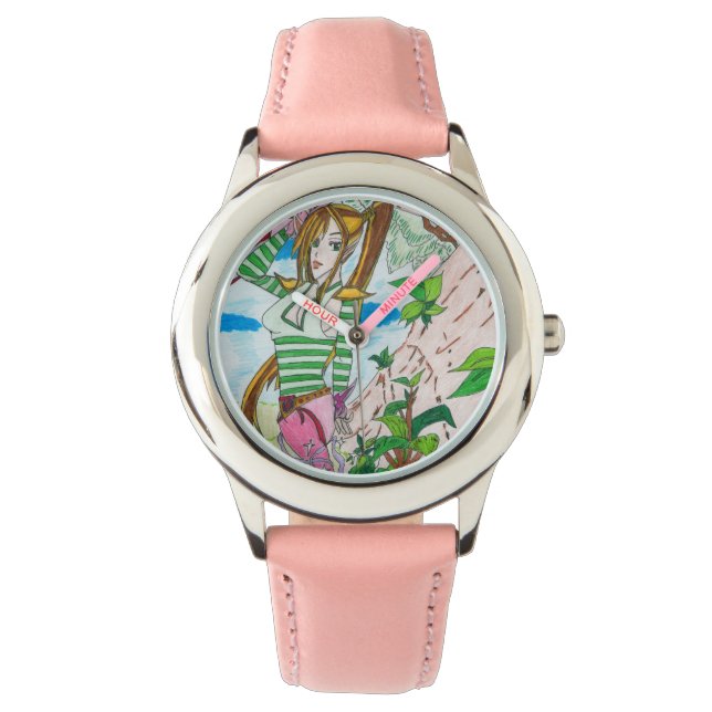 Montre Flora , la génie (devant)