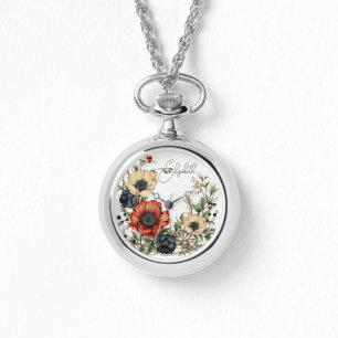 Montre Floral personnalisé