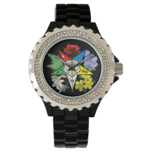 Montre florale d'étoile orientale