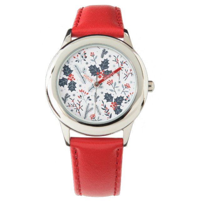 Montre Flore hivernale (devant)