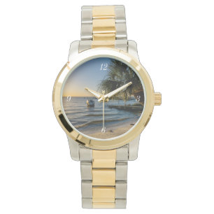 Montre Florida Leaning Palm Tree Sunset Watch