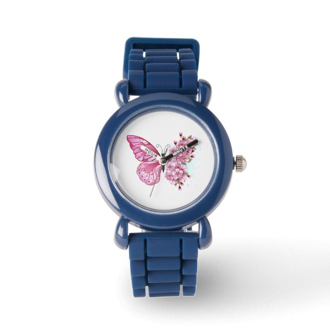 Montre Flower Butterfly (Recto)