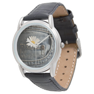 Montre Flowers (homonymie) Daisy in Jeans Pocket