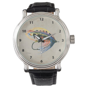 Montre FlyFishing Lure Art Saumon Fly Lure