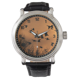 Montre Flying Ducks at Sunset Watch