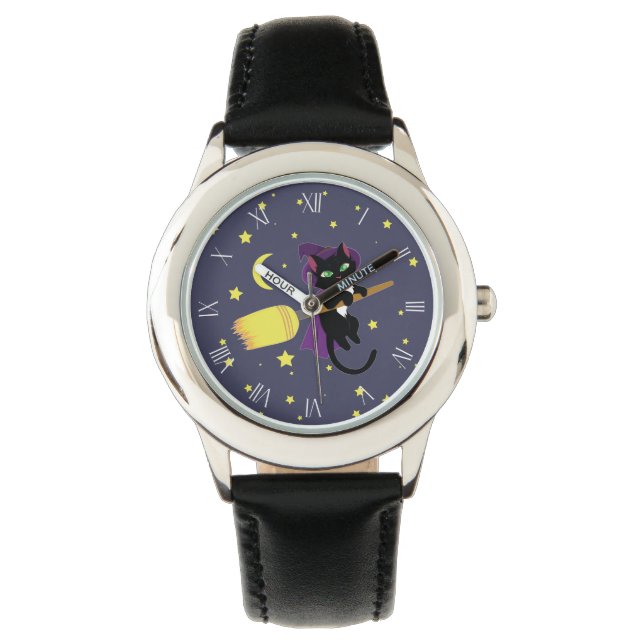 Montre Flying Witch Cat (devant)
