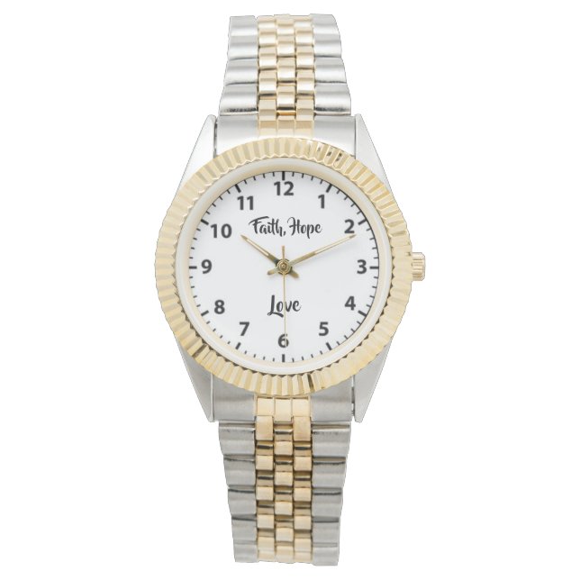 MONTRE FOI, ESPOIR, AMOUR (devant)