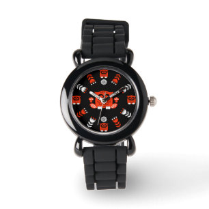 Montre Folk Art Nordic Owl