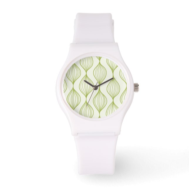 Montre Fond vert vertical (Recto)
