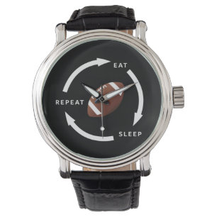Montre Football Américain Dormir Répéter Le Rôle Du Venti