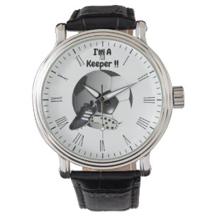 Montre Football Je Suis Un Gardien, Wrist Watch