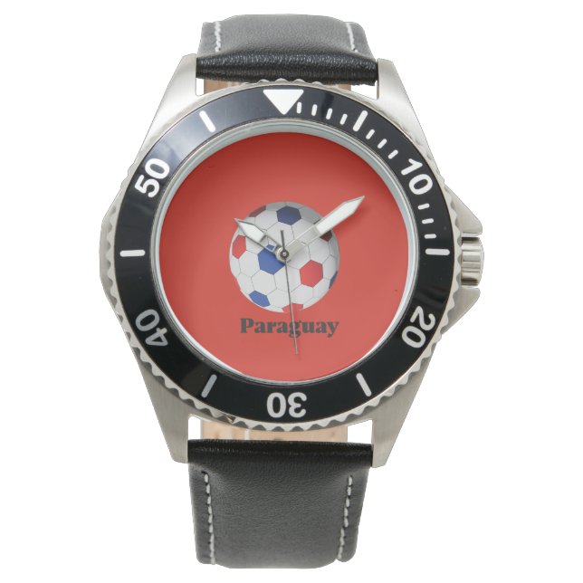 Montre Football Paraguayen (devant)