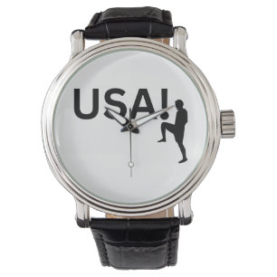 Montre footballeur américain