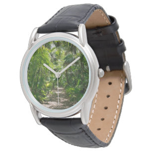 Montre Forêt   Tropical Rainforest Tulum Mexique