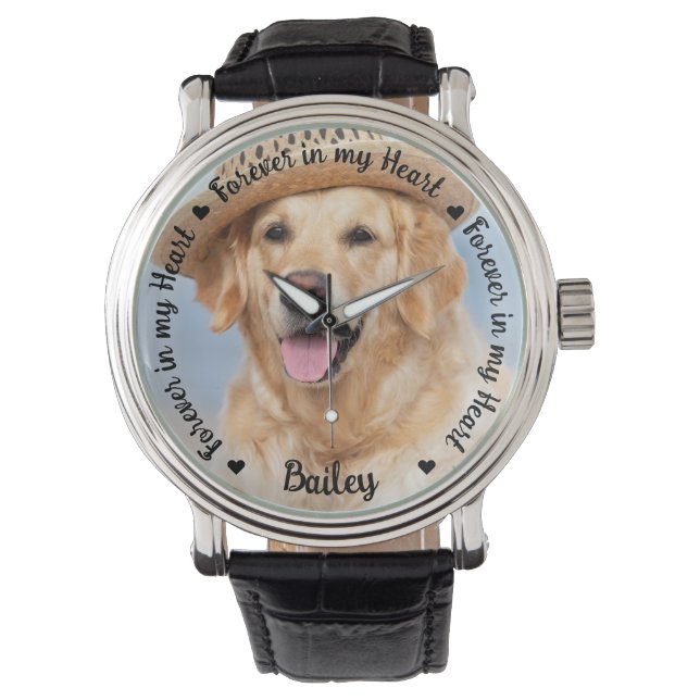 Montre Forever In My Heart Pet Memorial Dog (devant)