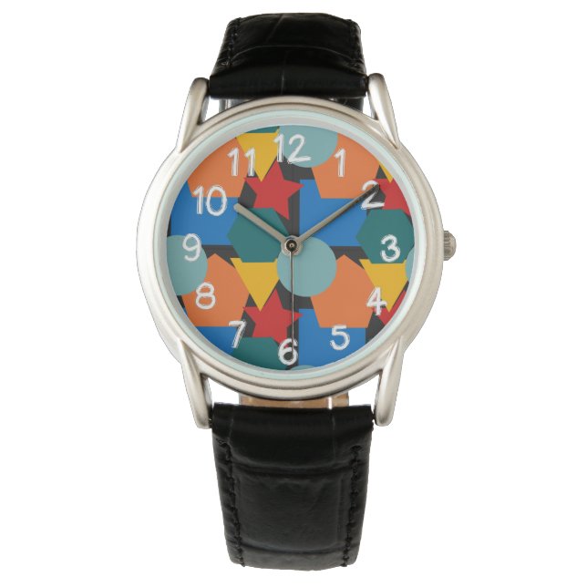 Montre Formes Bauhaus (devant)