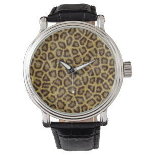 Montre Fourrure de léopard