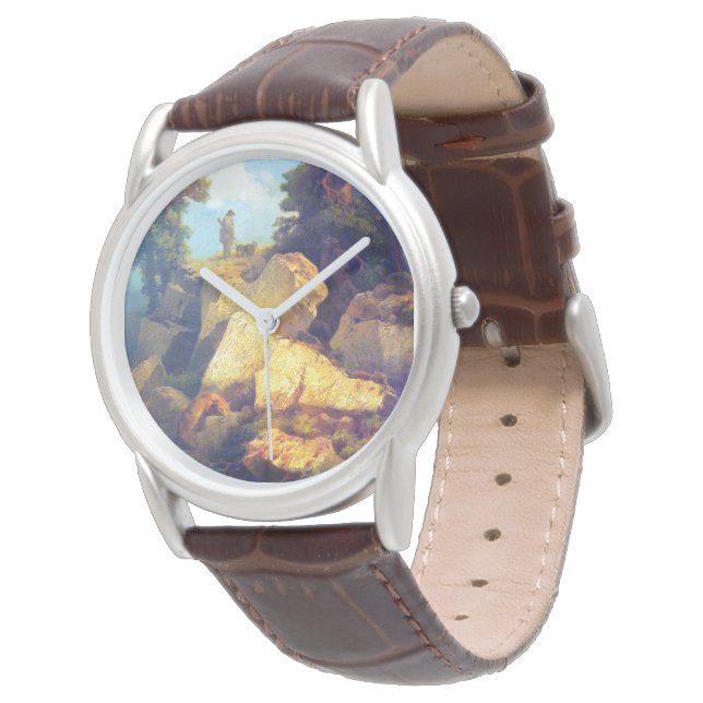 Montre Fox Hunt Josef Navrátil Après 1850 (Incliné)