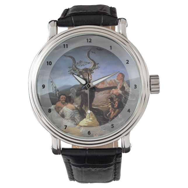 Montre Francisco Goya- Sabbat des sorcières (devant)
