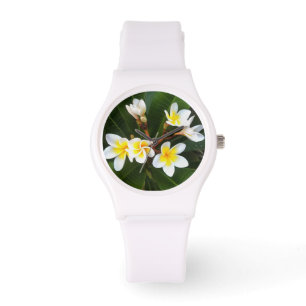 Montre Frangipani Blossom Cluster Style Artistique
