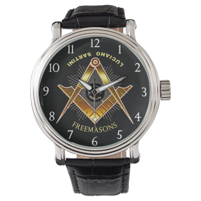 Montre freemason - 01 (devant)