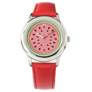 Montre Fun Red Green Watermelice Slice