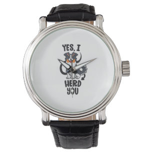 Montre Funky Australian Shepherd Maman Cadeaux Aussie Oui