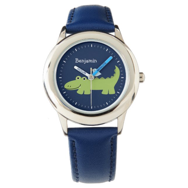Montre Funny Alligator Personnalisé (devant)