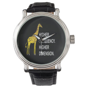 Montre Funny Giraffe Pun