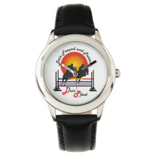 Montre Für Pferde und Pferdesport Liebhaber Uhr