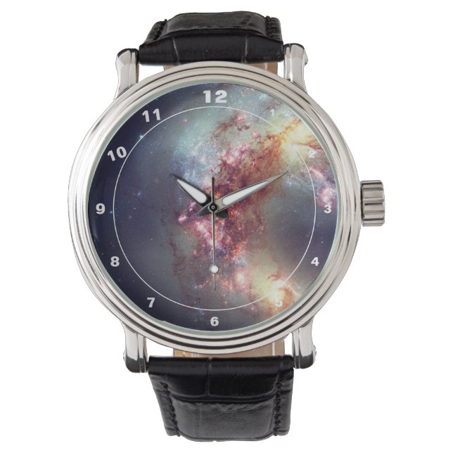 Montre Galaxies de Hubble et Antennes - Espace extra-atmo (devant)