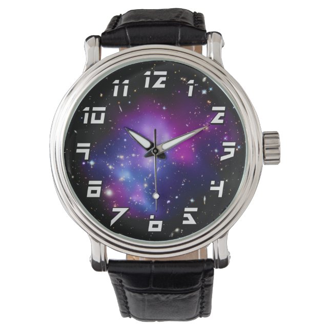 Montre Galaxy Cluster MACS J0717 Photo spatiale (devant)