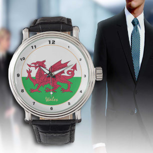 Montre Gallois Drapeau, Pays de Galles mode tendance / mo