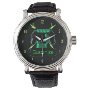 Montre Gamer personnalisé de puissance