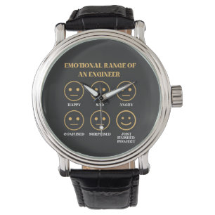 Montre Gamme Émotionnelle Drôle D'Un Ingénieur