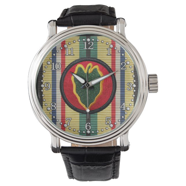 Montre Garde de la 24e division d'infanterie de la Guerre (devant)
