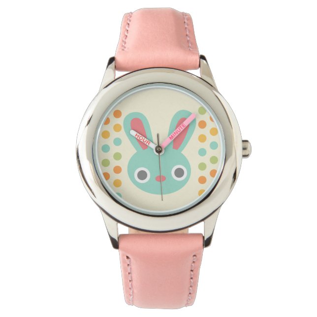 Montre Garde des enfants lapins (devant)
