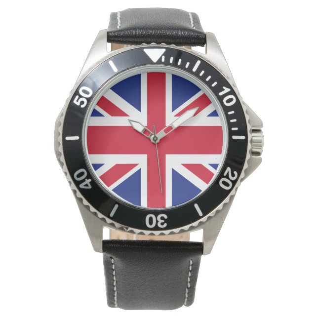 Montre Garde-drapeau britannique patriotique (devant)
