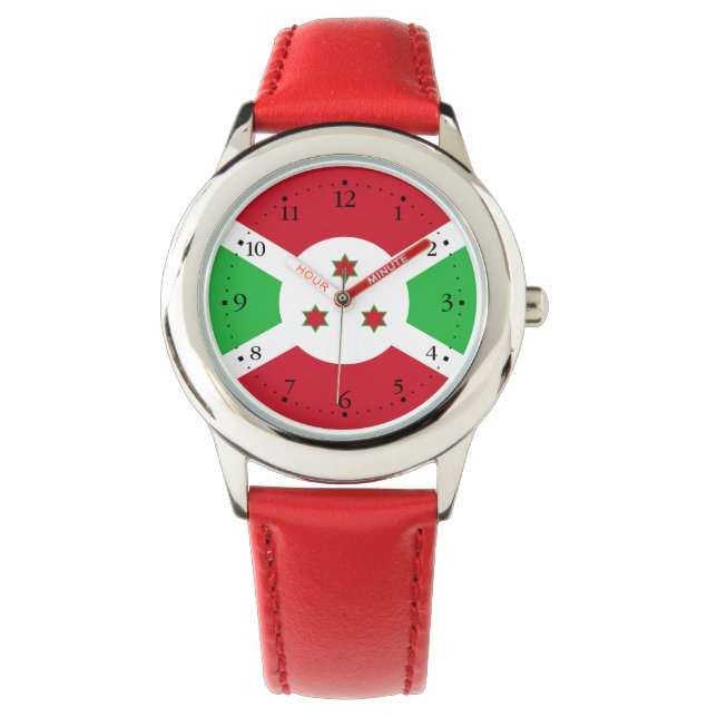 Montre Garde-drapeau du Burundi patriotique (devant)