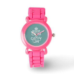 Montre Gardez le calme et prenez les pilules (dans toutes
