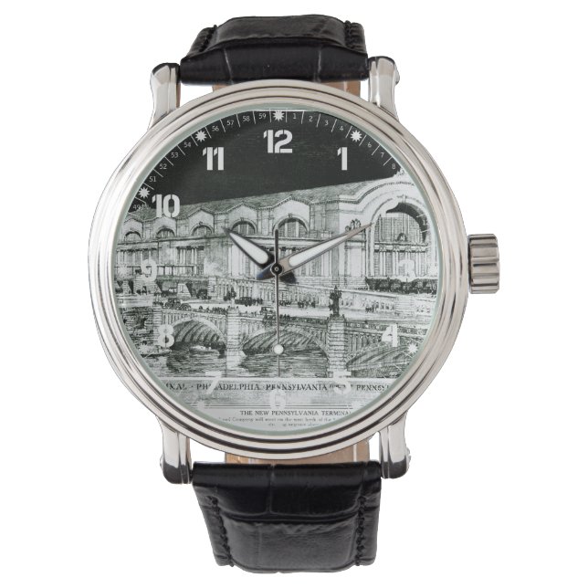 Montre Gare de Pennsylvania Railroad 30th Street (devant)