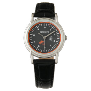 Montre Geek de l'aviation pilote Altimeter