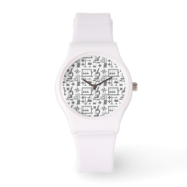 Montre Geek scientifique Motif Nerd (Recto)