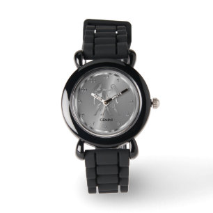 Montre ♊ Gemini - Métal argenté