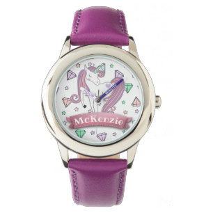 Montre Gemmes assez en pastel personnalisées de diamant